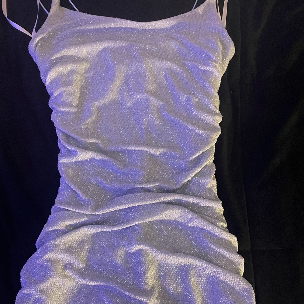 Light Blue Bodycon Mini Dress